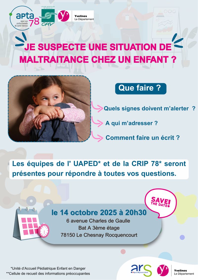 Soirée d’échange : Maltraitance de l’enfant > Savoir repérer, à qui m’adresser ?